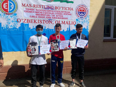 Mas-Wrestling tournament among students of specialized schools was held in Uzbekistan