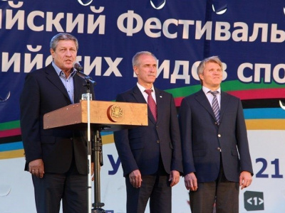 The first festival of national sports and the CIS member states games