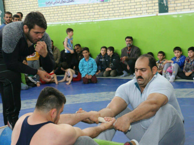 National Mas-Wrestling Championship was held in Iran