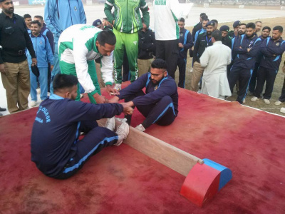 The 1st Commandant Police College Sihala Mas-Wrestling Championship. Photo