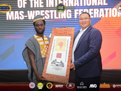 President Alexander Akimov held an expanded meeting of the Presidium of the International Mas-wrestling Federation in Arkhangai