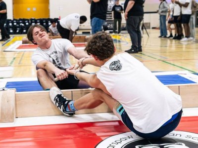 Jesse Roest, Canada: "Mas-wrestling - a simple sport to learn, but a lifetime to master"
