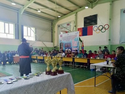 Бронзовый призер чемпионата мира по мас-рестлингу Ганбат Гундегмаа организовала турнир 