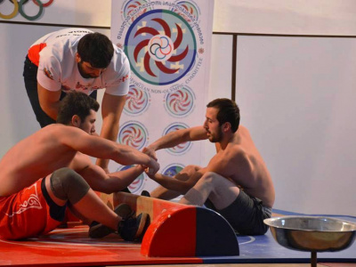 The 2nd Georgian Mas-wrestling Championship was held in Kutaisi