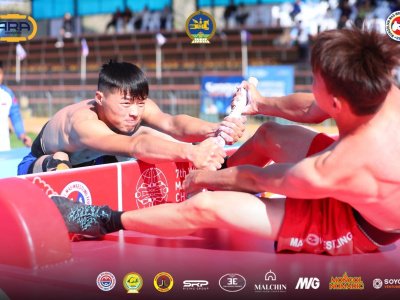 The winners of the first day of the World Championship in Mongolia