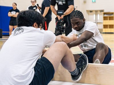 Jesse Roest, Canada: "Mas-wrestling - a simple sport to learn, but a lifetime to master"