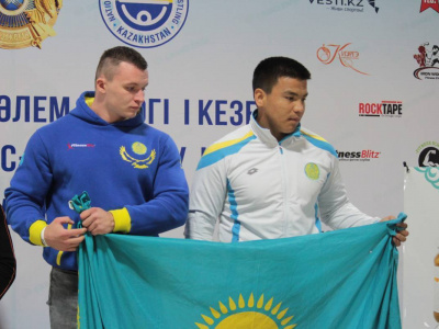Казахстан занял пятое общекомандное место на домашнем этапе Кубка мира по мас-рестлингу. Фото