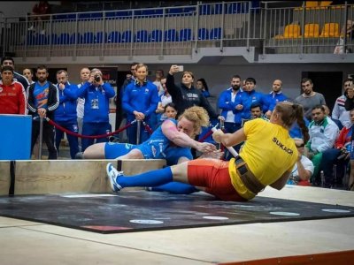 Olga Sukach, Ukraine: Mas-wrestling is an amazing sport for me