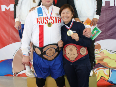 Russian national mas-wrestling team is ready to compete at the Arnold Classic. Photo