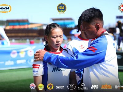 The winners of the first day of the World Championship in Mongolia