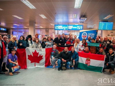 Another 56 athletes arrived in Yakutsk to participate in Mas-wrestling World Championship