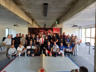 Fraternal mas-wrestling tournament in Brezno