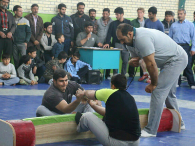 National Mas-Wrestling Championship was held in Iran