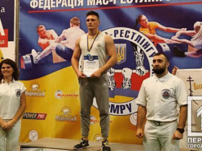 Борцы из Кривого Рога вернулись с четырьмя наградами турнира Украины по мас-рестлингу