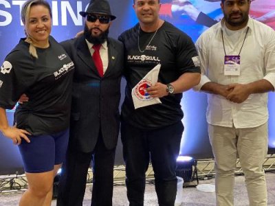 The Arnold South America continental tournament in Sao Paulo brought together mas-wrestlers from six countries of the world