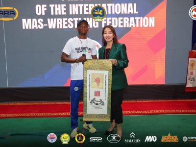 President Alexander Akimov held an expanded meeting of the Presidium of the International Mas-wrestling Federation in Arkhangai