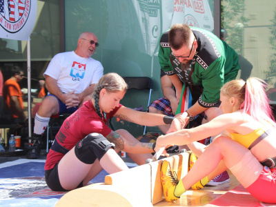 The North American Mas-Wrestling Championship took place this year in Canada