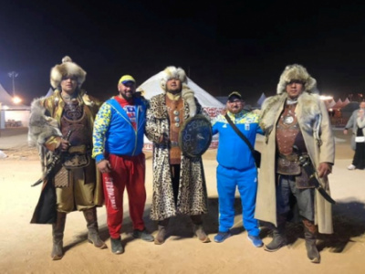 Украинский богатырь победил на Фестивале верблюдов в Саудовской Аравии 