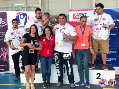 The 1st Mas Wrestling Championship of Chile was held in Santiago, San Berardo District 