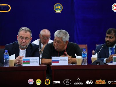 Президент Александр Акимов провел в Архангае расширенное заседание Президиума Международной федерации мас-рестлинга