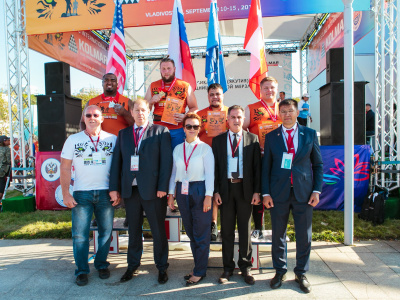 Ivan Galkin from Russia is a Master of Sport of International Class in Mas-Wrestling!