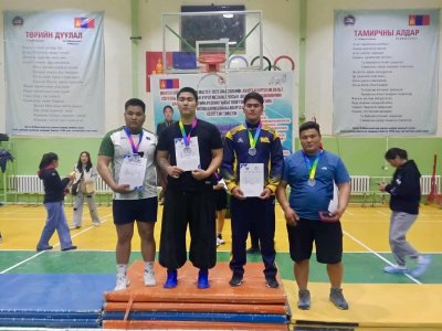 Бронзовый призер чемпионата мира по мас-рестлингу Ганбат Гундегмаа организовала турнир 