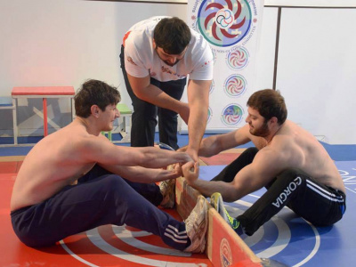 The 2nd Georgian Mas-wrestling Championship was held in Kutaisi