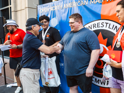 The results of the North American Open Mas-Wrestling Championship were summed up in Calgary