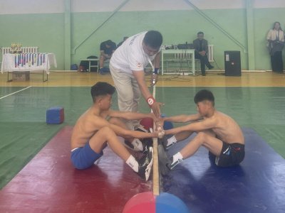 Бронзовый призер чемпионата мира по мас-рестлингу Ганбат Гундегмаа организовала турнир 