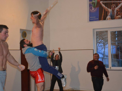 The 2nd Georgian Mas-wrestling Championship was held in Kutaisi