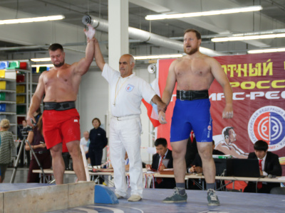 Russian national mas-wrestling team is ready to compete at the Arnold Classic. Photo