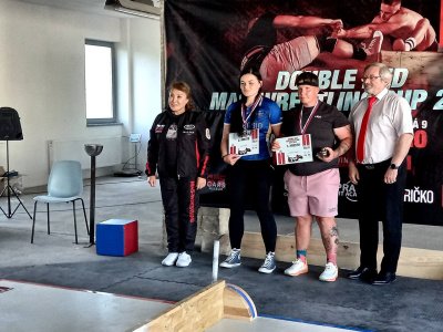 Fraternal mas-wrestling tournament in Brezno