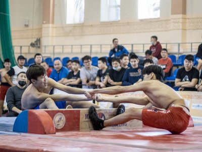 Yakut boys are preparing for the Children of Asia Games 