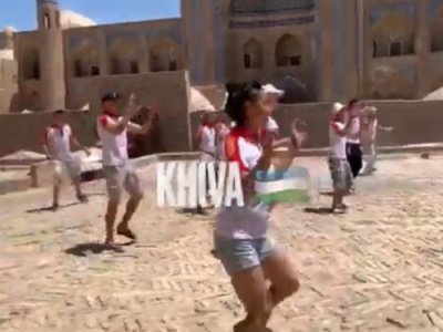 Dancing Mas-Wrestlers of Kyrgyzstan