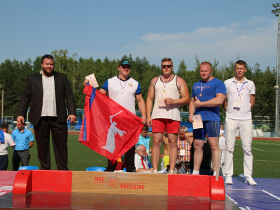 Ivan Galkin from Russia is a Master of Sport of International Class in Mas-Wrestling!
