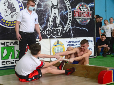 In Melitopol was held the VI Mas-Wrestling Cup of Ukraine