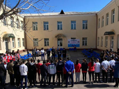 Mas-Wrestling tournament among students of specialized schools was held in Uzbekistan