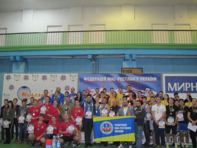 В Мелитополе состоялся III Кубок Украины по мас-рестлингу