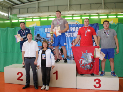 Ivan Galkin from Russia is a Master of Sport of International Class in Mas-Wrestling!