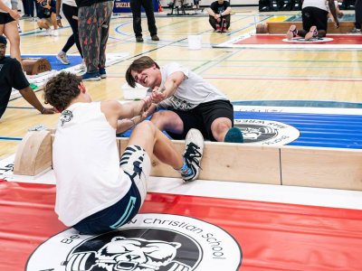 Jesse Roest, Canada: "Mas-wrestling - a simple sport to learn, but a lifetime to master"