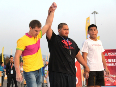 New Zealand mas-wrestler about Youth Festival in Sochi