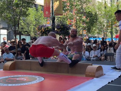 The results of the North American Open Mas-Wrestling Championship were summed up in Calgary