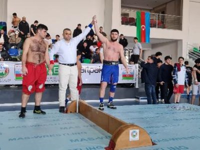 В Азербайджане успешно проведены Чемпионат и Первенство страны по мас-рестлингу x