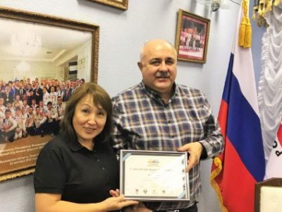 Russian Mas-wrestlers Team has won the TAFISA award for Best Master Class