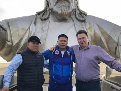 Mas-wrestling at the Children of Asia 2020 International Sports Games