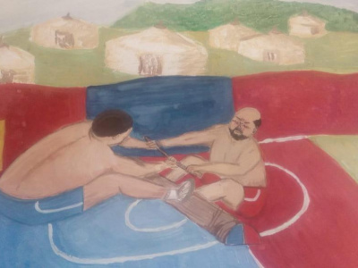 International exhibition of children's art «Planet of Mas-Wrestling»