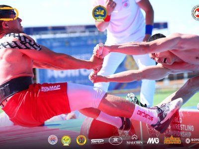The winners of the first day of the World Championship in Mongolia