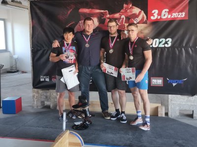 Fraternal mas-wrestling tournament in Brezno