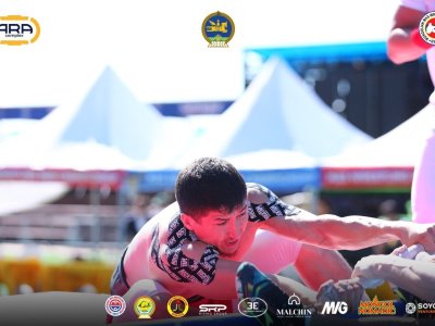 The winners of the first day of the World Championship in Mongolia