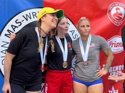 The results of the North American Open Mas-Wrestling Championship were summed up in Calgary